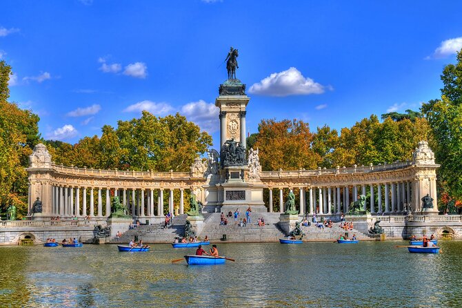 Self Guided Bike Tour at The Retiro Park at Your Own Pace - The 2-hour Retiro route: what each stop is for