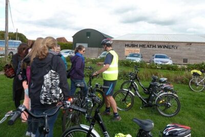 Self-Guided Electric Bike Tour to vineyards and castles in Kent - The value of pedal-assist in Kent: less fatigue, more noticing