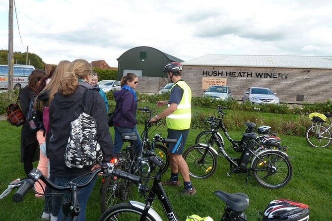 Self-Guided Electric Bike Tour to vineyards and castles in Kent - The value of pedal-assist in Kent: less fatigue, more noticing