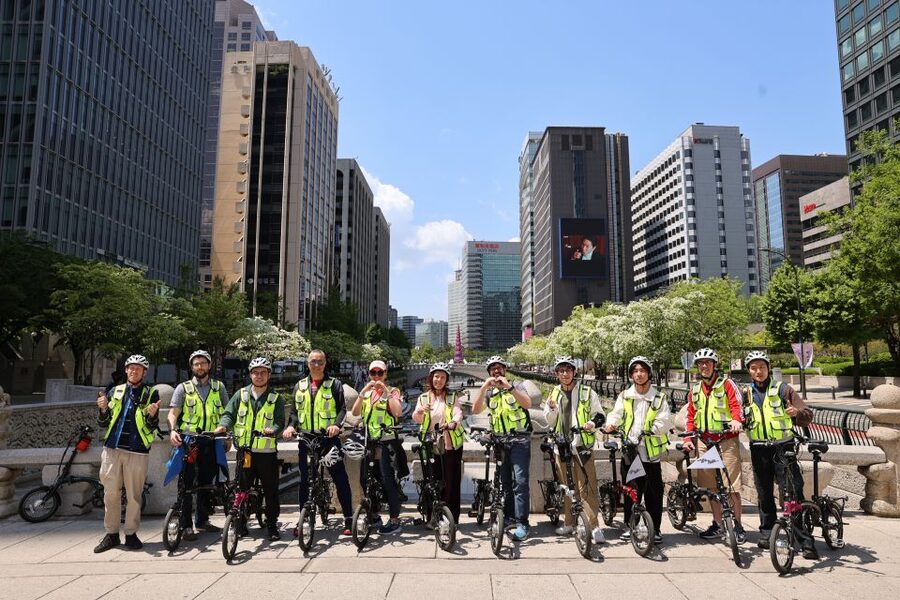 Seoul: City Highlights eBike Tour - Tongin Traditional Market snack time: what you get from stopping to eat