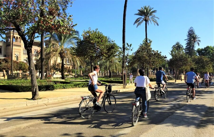 Seville: Electric Bike Tour in Small Group - Stop 2: Centro and the Guided Highlight Stretch