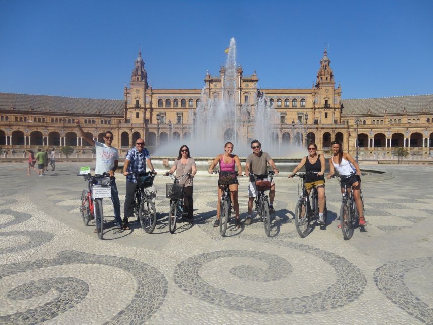 Seville: Electric Bike Tour in Small Group - Maria Luisa Park: A Breather Between Big Sights