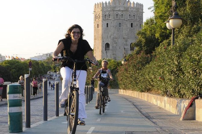 Seville Electric Bike Tour - Small Group - Torre del Oro: that river view you’ll remember