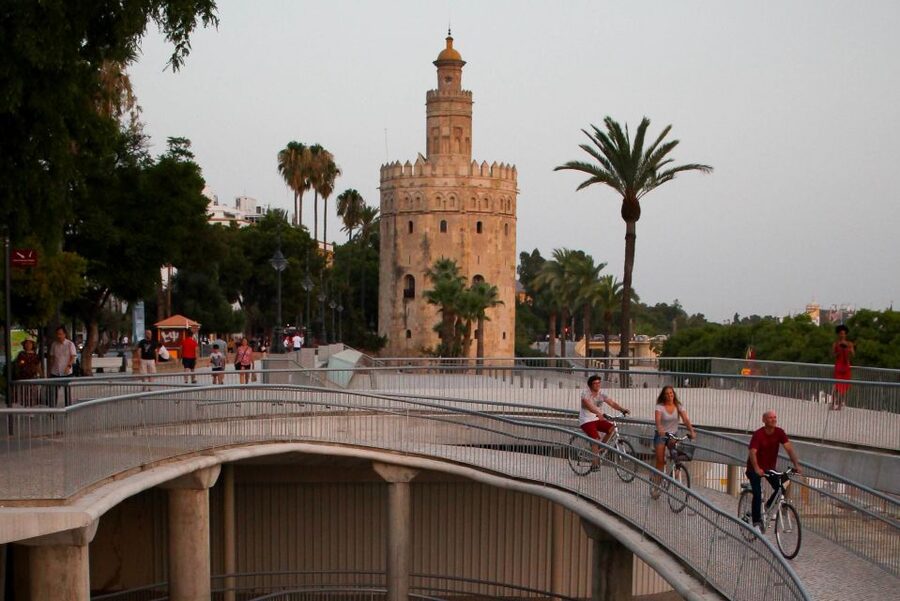 Seville: Guided Sunset Bike Tour - Torre del Oro and the River Glow: Why This Tour Nails the Sunset Part
