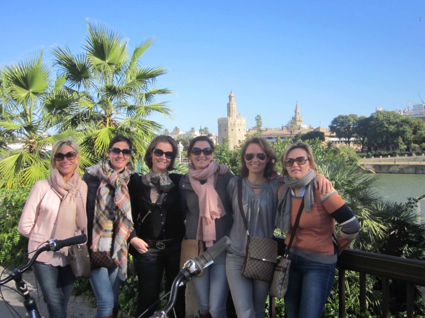 Seville: Highlights City Bike Tour - Plaza de España: Built for 1929, Loved Forever