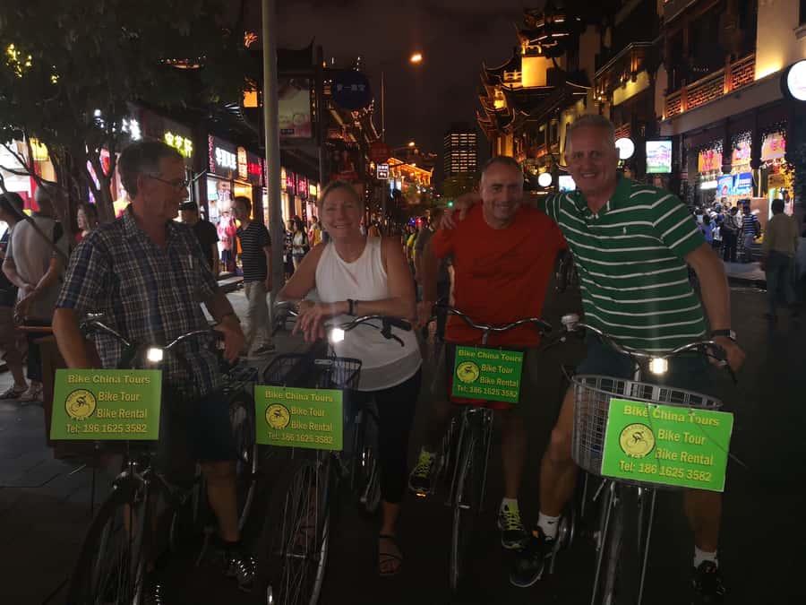Shanghai: 4-Hour Nightlife Adventure & Tasting Bike Tour - Pedaling through the Former French Concession and Jingan