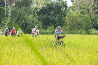 Siem Reap: Guided Countryside Bike Tour - Getting set up: pickup, bikes, and the safety flow