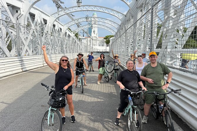 Singapore City Bike Tour - Thian Hock Keng Temple and Chinatown: religion, street life, and small pauses