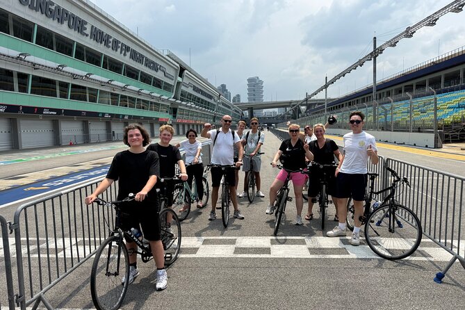 Singapore City Bike Tour - Kampong Glam highlights: Sultan Mosque with that golden dome