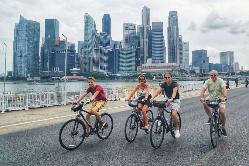 Singapore: Historical Half-Day Bike Tour - Starting at Crawford Lane: bikes, safety, and how the tour actually feels