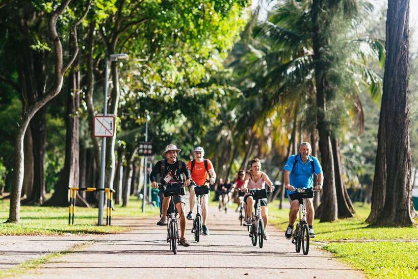 Singapore: Lion City Highlights Bike Tour - Merlion Park and Telok Ayer Market: Icon Views and Street Variety