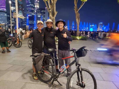 Singapore: Marina Bay Night Tour by Bicycle - The route in plain language: Marina Bay, Kallang, and the F1-track area