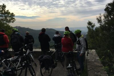 Sintra & Cascais e-bike Guided Tour - Palácio Nacional de Sintra: chimneys, shortcuts, and key viewpoints