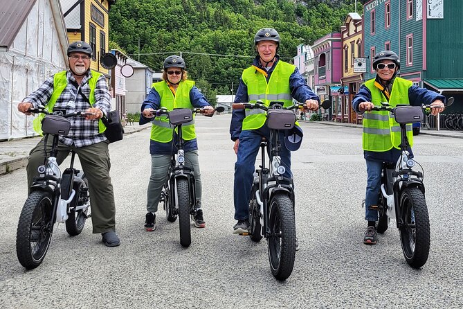 Skagway Highlights Electric Bike Tour with Gold Panning - Stop 3: Lower Reid Falls hike for big payoff photos