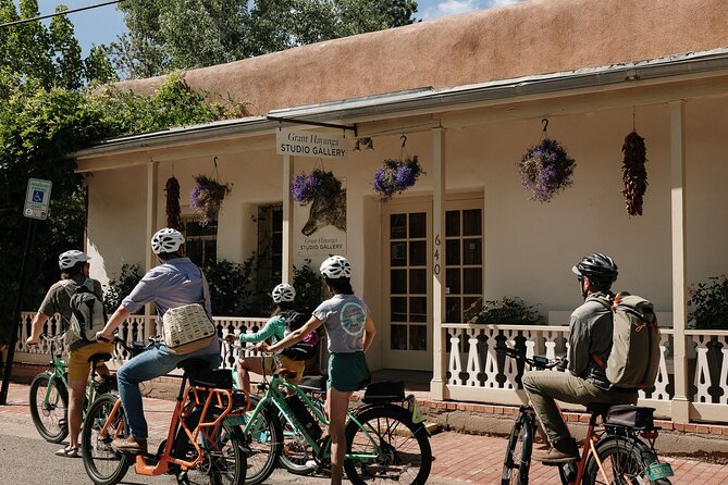 Small-Group E-Bike Adventure Tour through Hidden Santa Fe - Fort Marcy Park’s 25-foot cross: the view plus the story