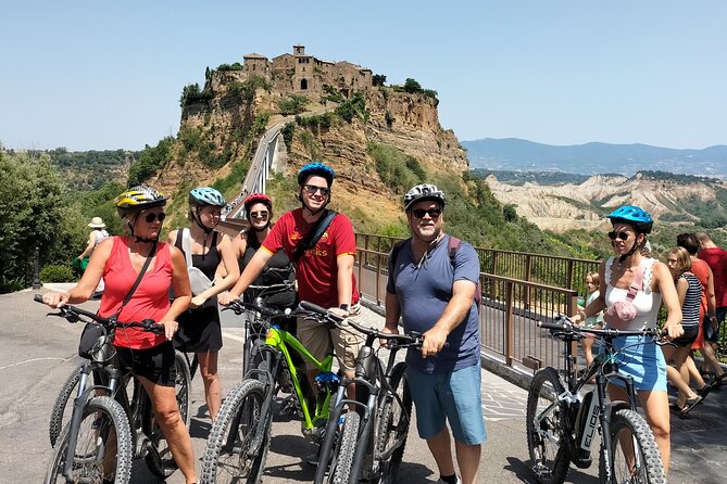 Small Group E-bike Experience from Orvieto to Civita with Lunch - Civita di Bagnoregio: the photo viewpoint and the steep bridge walk