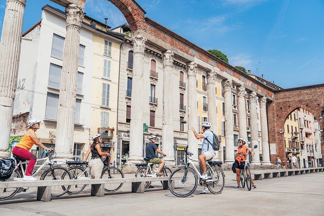 Small-group Milan Highlights e-Bike Tour - Darsena: historic canal port turned hangout zone