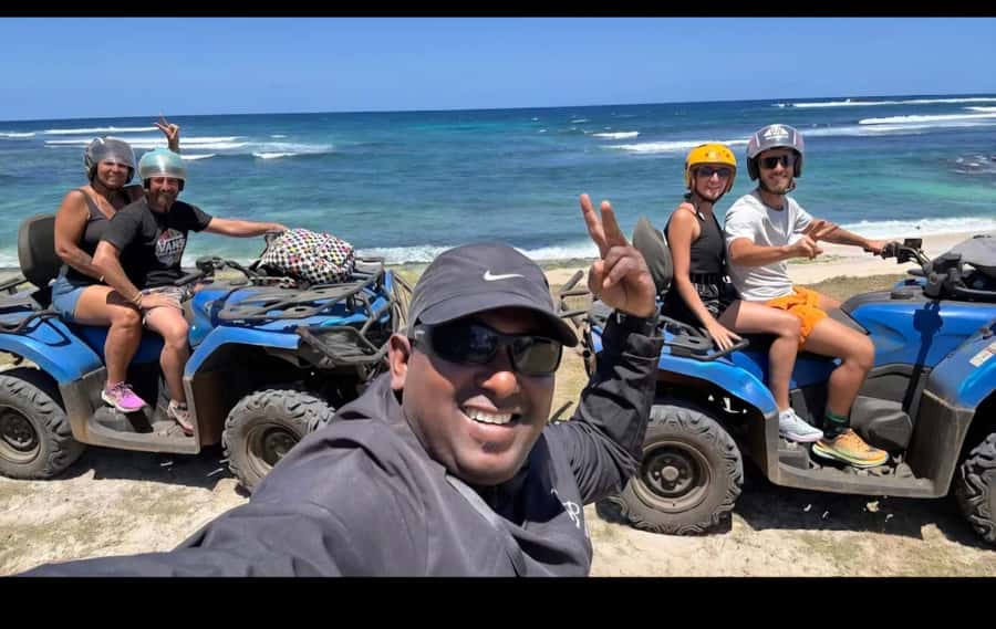 South of Mauritius: Quad Bike Tour - Sugarcane fields and speed control: how the route stays fun
