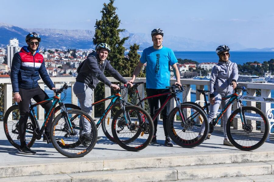 Split: Old Town and Marjan Park Bike Tour - Varoš old town: the stone-lane maze and the stadium pass