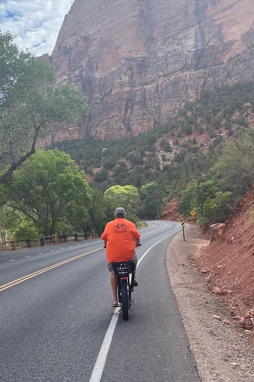 Springdale: Guided eBike Tour in Zion National Park - Temple of Sinawava: where the canyon feels even closer