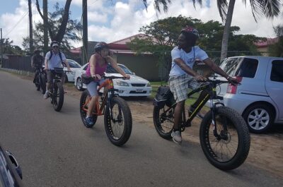 St Lucia Coastal Bike Tour to Pigeon Island - The coastal cycling stretch: views, the causeway, and how the ride actually feels