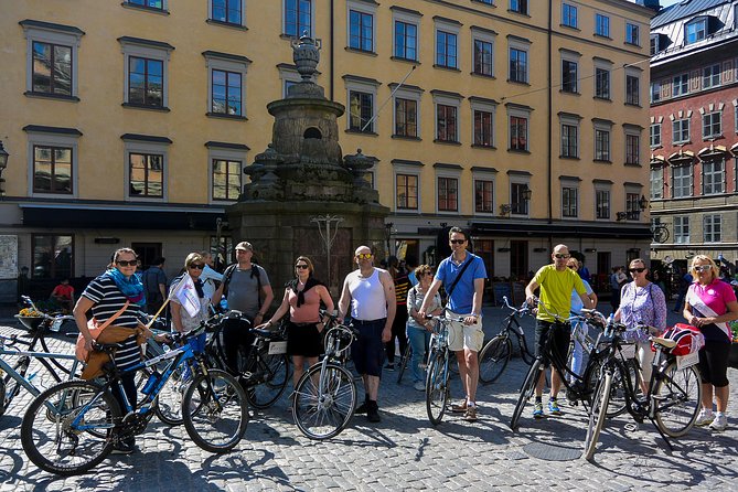 Stockholm at a Glance Bike Tour - Gamla Stan: medieval squares and the Old Town feel at bike speed