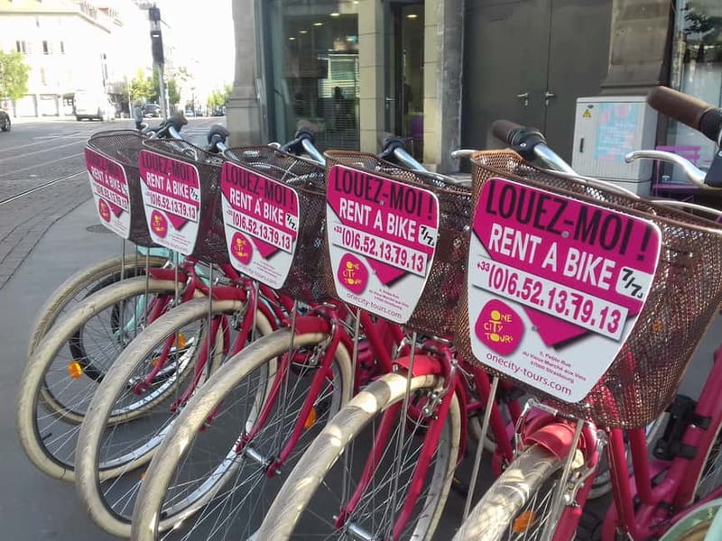 Strasbourg: Bike Tour with a Guide bikes included - Day or nightfall flexibility (and why it changes the experience)