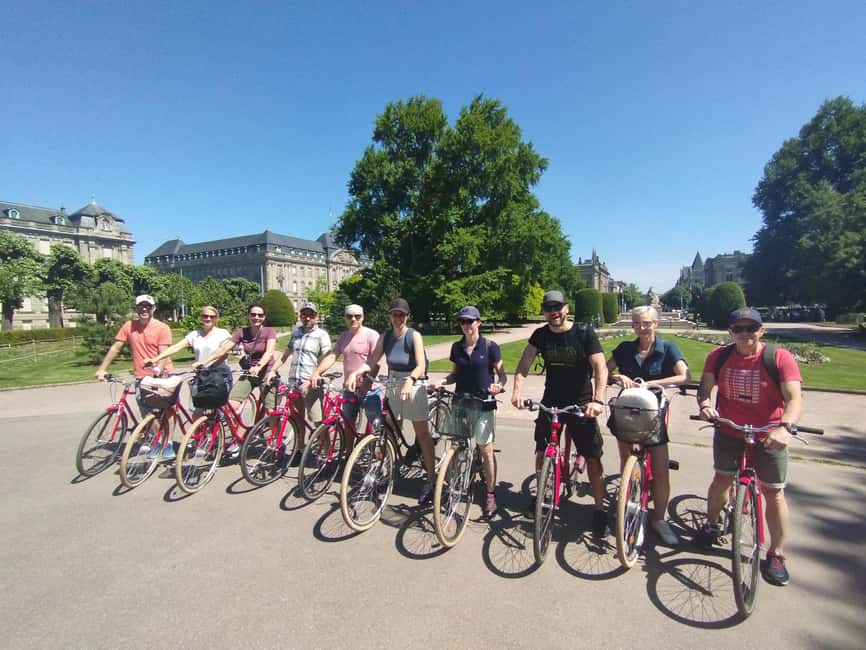 Strasbourg: Guided Bike Tour with a Local Guide - European Institutions: Parliament, Council of Europe, Human Rights Court