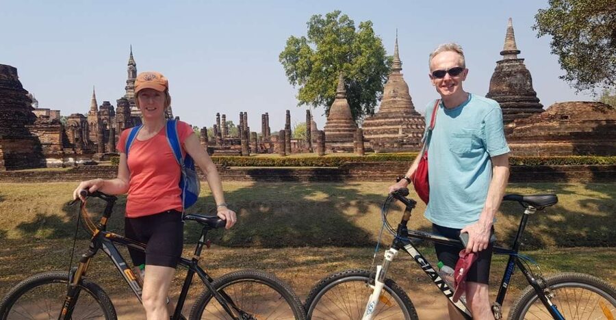 Sukhothai: Full-Day Historical Park Cycling Tour with Lunch - When the weather changes the plan