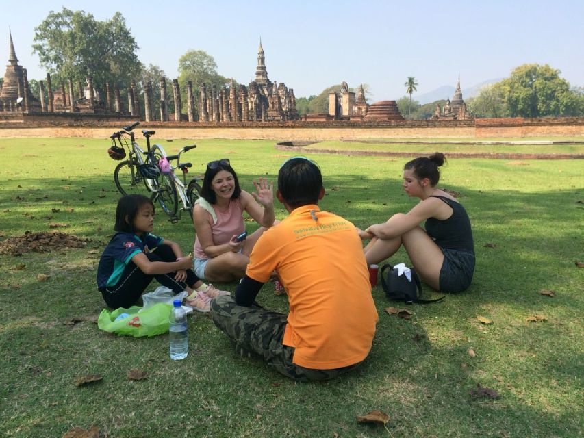 Sukhothai: Historical Park & Countryside Cycling Tour - Wood furniture workshop and Klong Mae Lampan canals