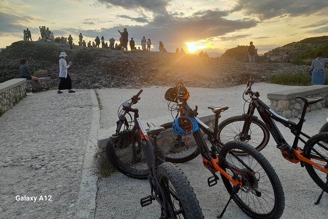 Sunset Meteora Tour on E-Bike - Stop 2: Meteora Rock Stops, Bandova Caves, Protato, and Monasteries