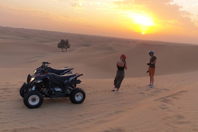 Sunset Quad Bike Tour Dubai (Deep desert ride , sunset in desert) - Big Red Motor Bike Rental: your starting line and first rules