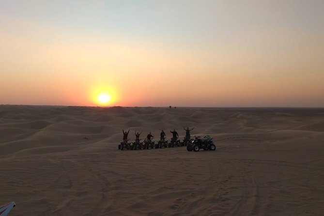 Sunset Quad Bike Tour Dubai (Deep desert ride , sunset in desert) - The desert ride itself: deep dunes, a paced route, and another quad for guidance