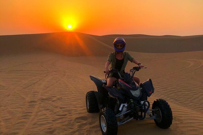 Sunset Quad Bike Tour Dubai (Deep desert ride , sunset in desert) - Sunset in the dunes: when the light hits and how to get better photos