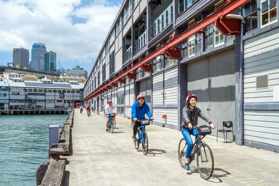 Sydney: Iconic Sights 4-Hour Bike Tour - Sydney Tower, Parliament House, and the QVB: finishing with heritage and big city structure