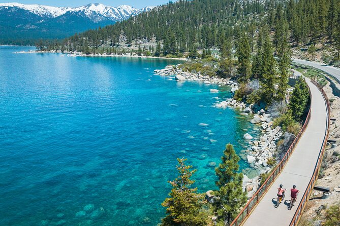 Tahoe Coastal Self-Guided E-Bike Tour - Half-Day | World Famous East Shore Trail - Sand Harbor finish: the last stretch is the reward