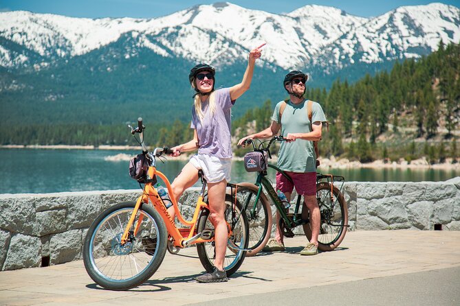 Tahoe Coastal Self-Guided E-Bike Tour - Half-Day | World Famous East Shore Trail - Start at Incline Village and get on the bike quickly