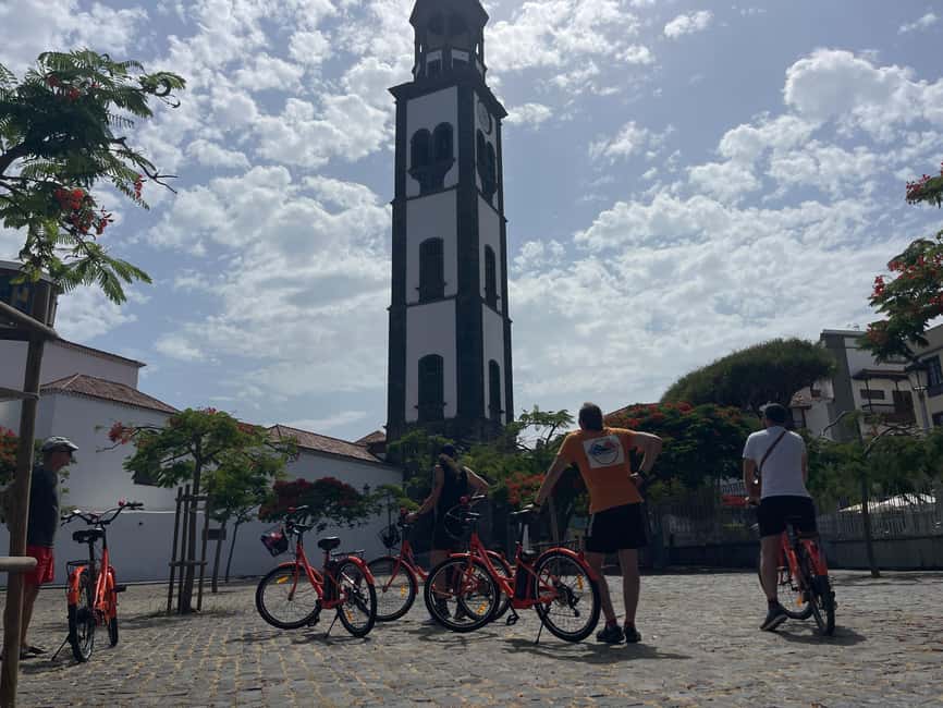 Tenerife: Guided Historical Bike Tour with E-Bike Option - García Sanabria Park to the port: gardens, monuments, and Tenerife Cruise Terminal views