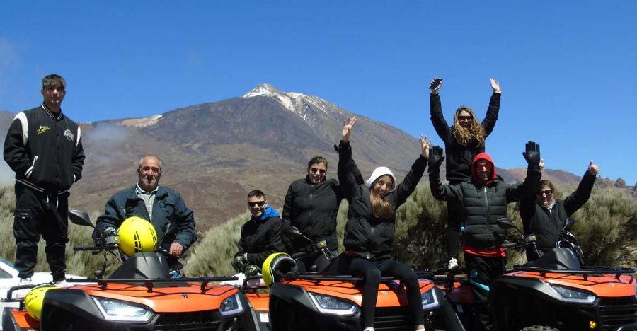 Tenerife Guided Quad Bike Tour to Teide National Park - Mirador Zapatilla Évora: sunset views that feel like a planetarium