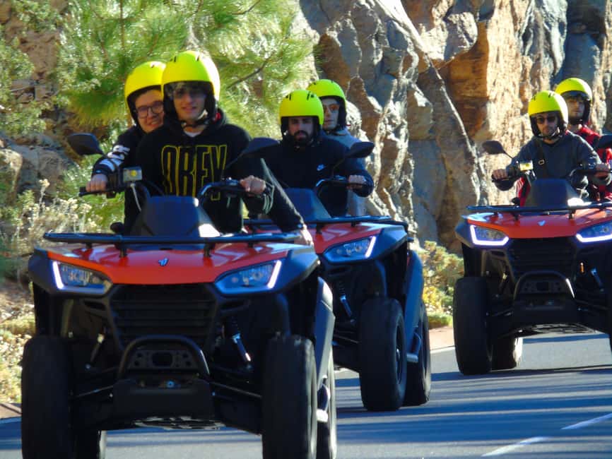 Tenerife Guided Quad Bike Tour to Teide National Park - Teide National Park: uneven rocks and guided geology you can use