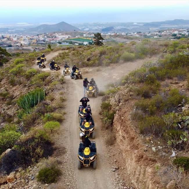 Tenerife: Quad Bike Tour to Mount Teide at Sunset - Entering Teide National Park: lunar-like terrain and big contrasts