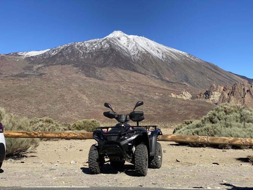 Tenerife: Teide National Park Quad Bike Tour - Teide National Park Stop: Guided Time and Photo Breaks