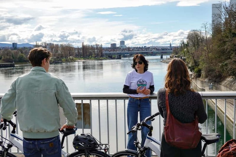 The Best of Basel: Guided Bike Tour - St. Johanns-Tor to Dreirosenbrücke: The Rhine View That Sets the Tone