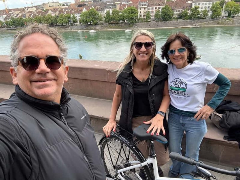 The Best of Basel: Guided Bike Tour - Market Square and the Red Sandstone Town Hall: The Basel Postcard You Can Actually Reach