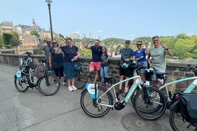 The Best of Luxembourg City Guided E-bike Tour - Bock Crag viewpoints over the Grund and Neimënster Abbey