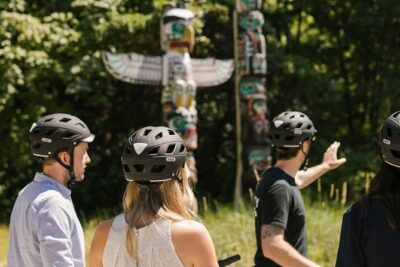 The Grand Bicycle Tour by Cycle City Tours - Stanley Park by bike: Seawall views, totem poles, and old-growth cedar