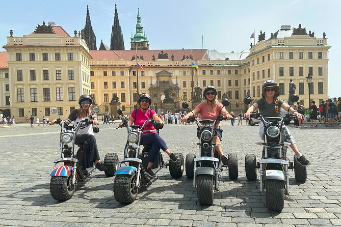 The Highlights of Prague on eBike or electric Scooter - Charles Bridge without treating it like a marathon