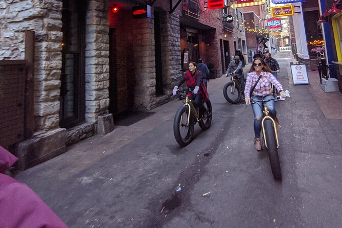 The Original Music City Electric Bicycle Guided City Tour 16miles - Downtown Broadway and the Music City Core