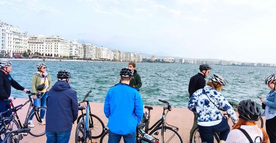 Thessaloniki: e-Bike Tour - The first monument stretch: White Tower to Rotunda (quick photos, real context)