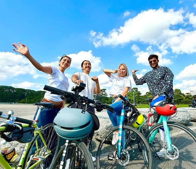 Tokyo: 3-Hour Bike or E-Bike City Highlights Tour - The Temple-to-Palace Stretch: Zojo-ji to the Imperial Palace Area